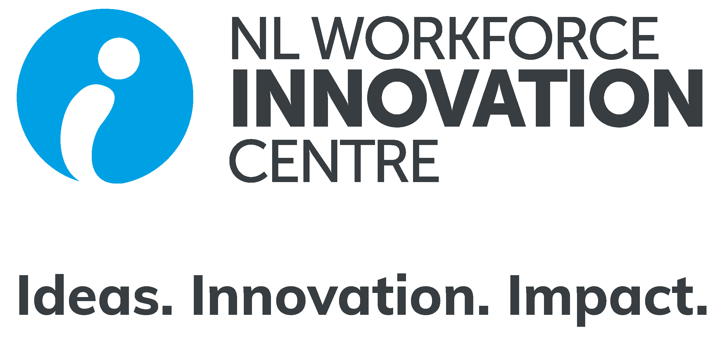 NLWIC Logo with tagline: Ideas. Innovation. Impact. These values lead our vision and mission.